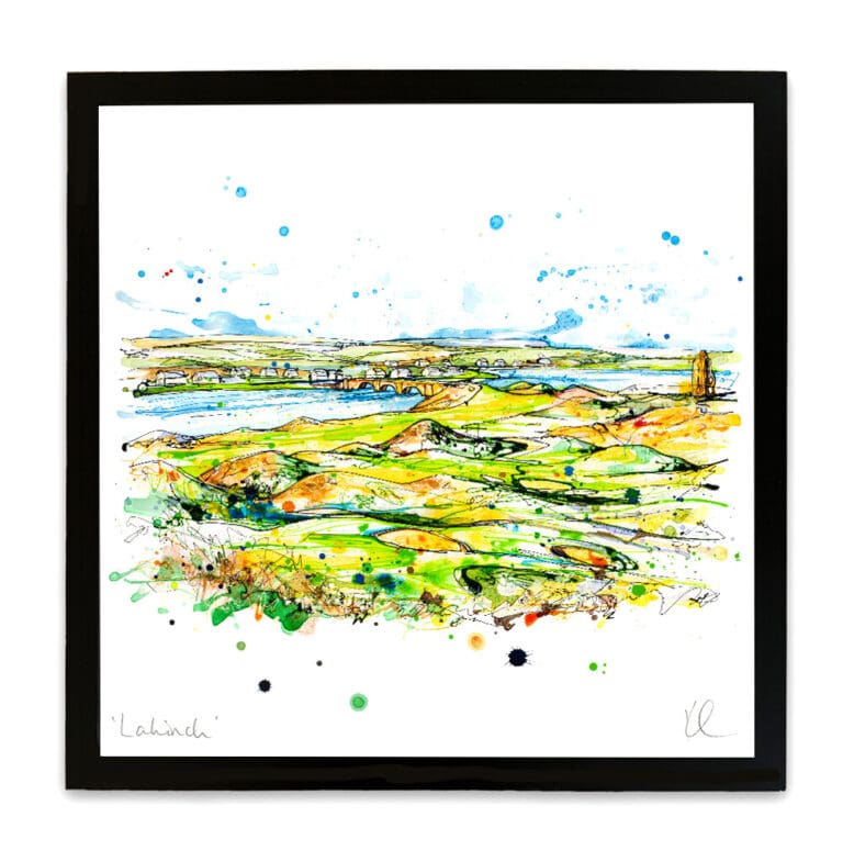 lahinch small framed print