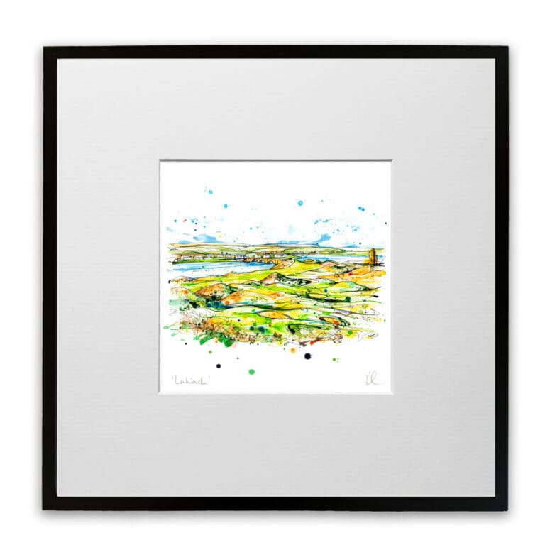 lahinch small mounted and framed print