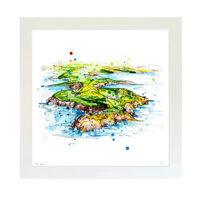 Old Head - Golf Print - Image 4