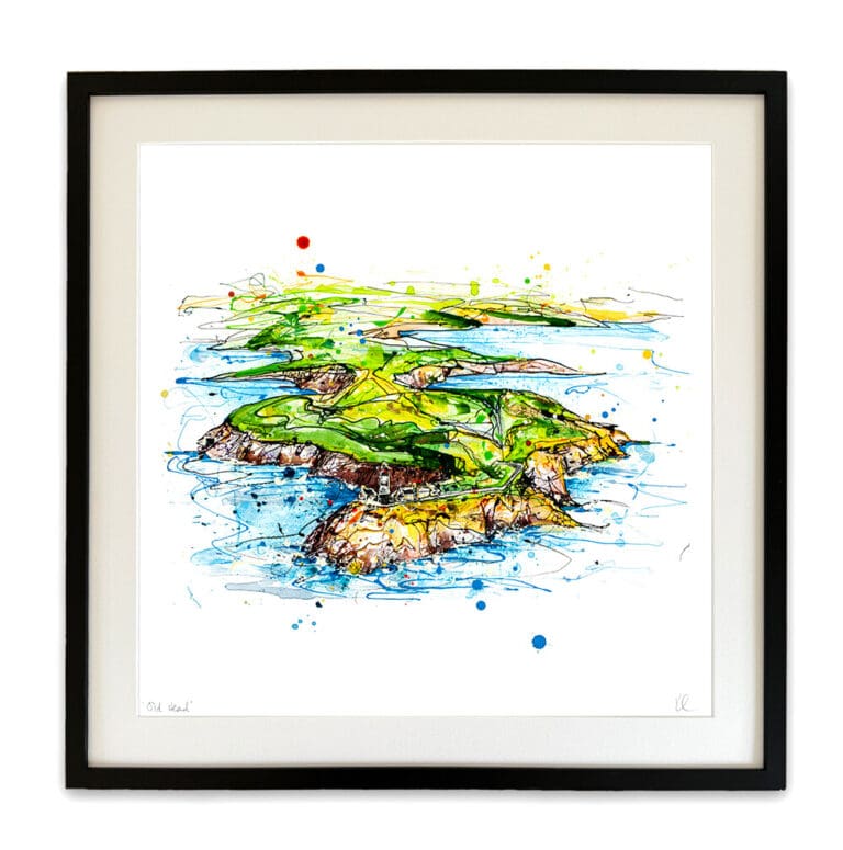 Old Head - Golf Print - Image 3