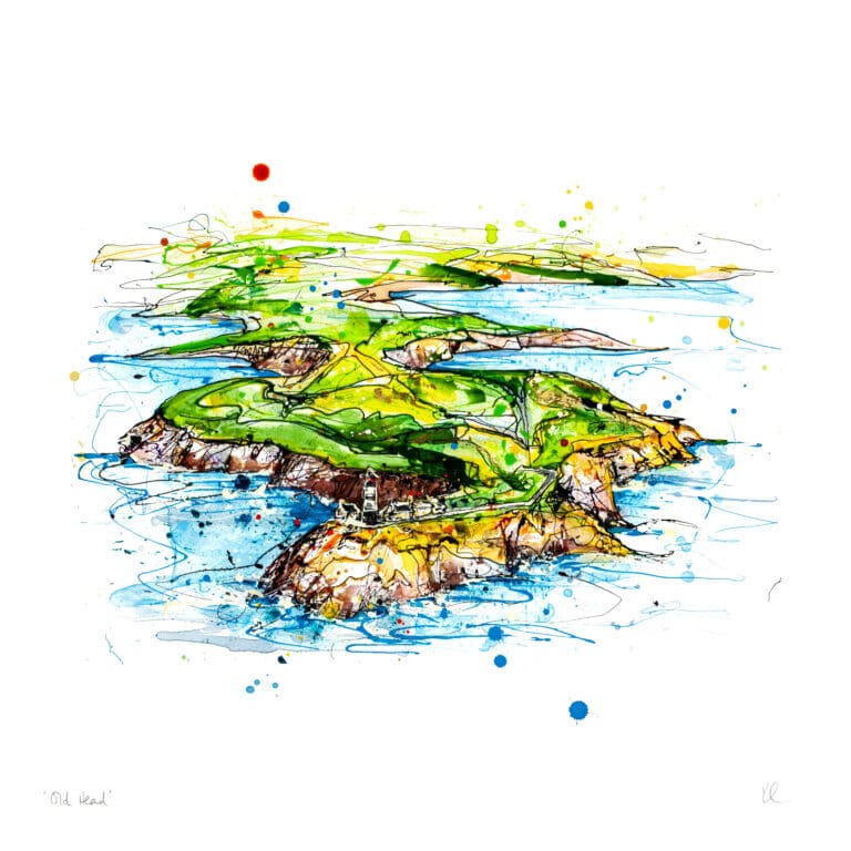 Old Head - Golf Print - Image 5