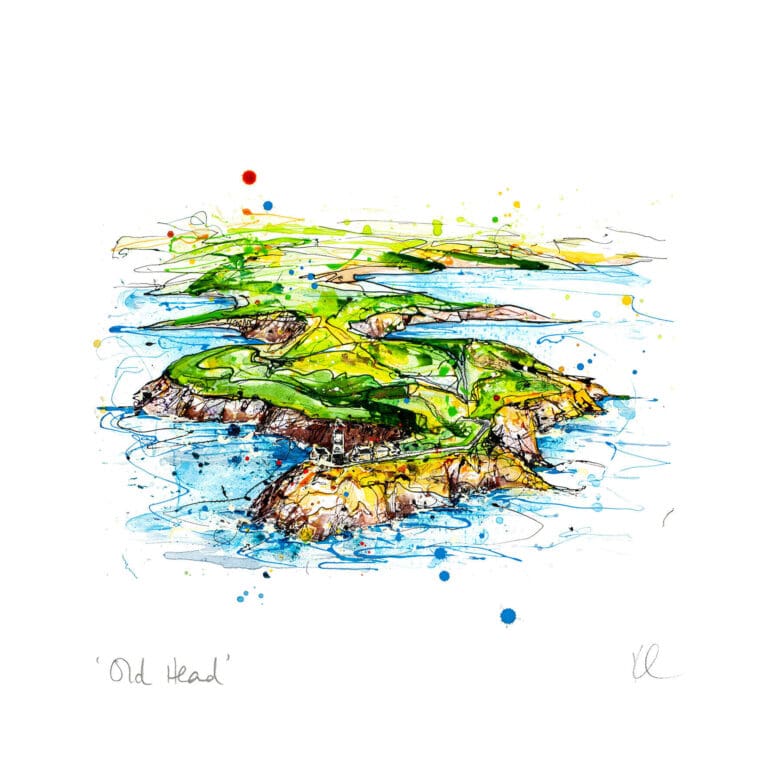 Old Head - Golf Print