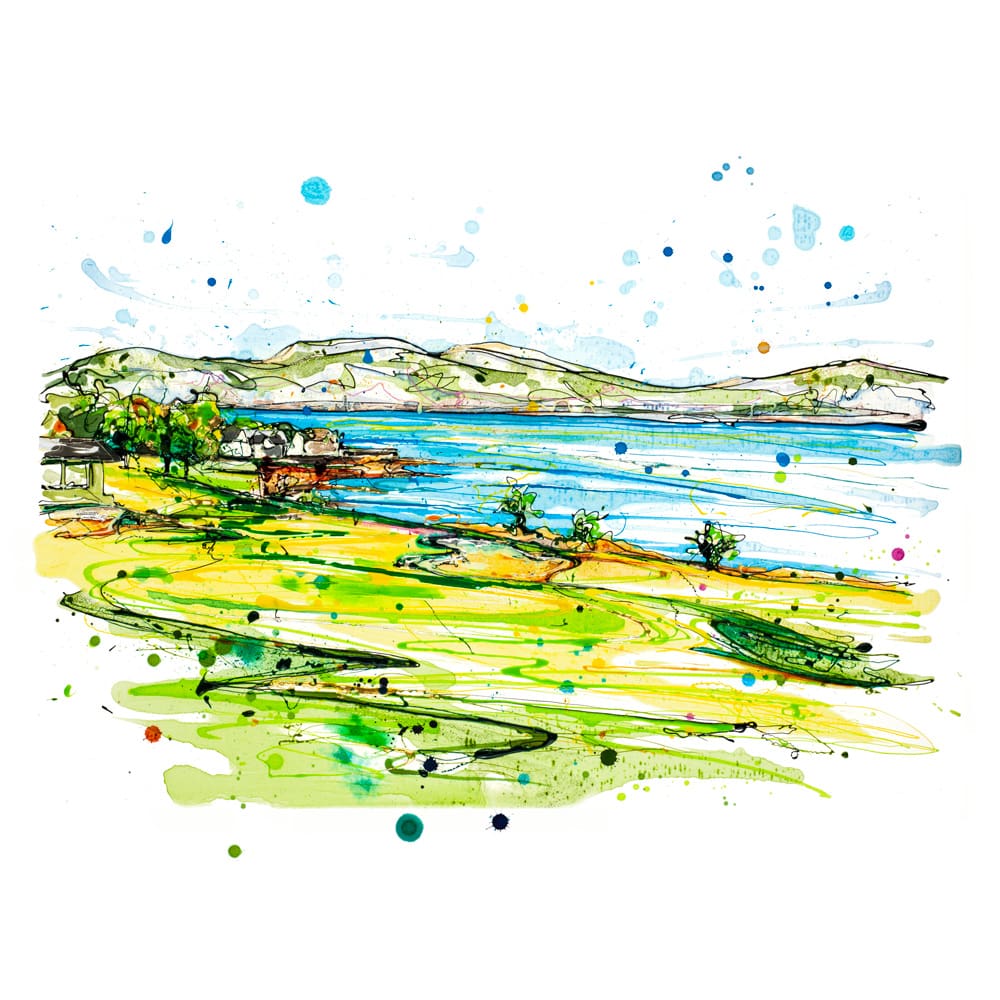 royal belfast golf print