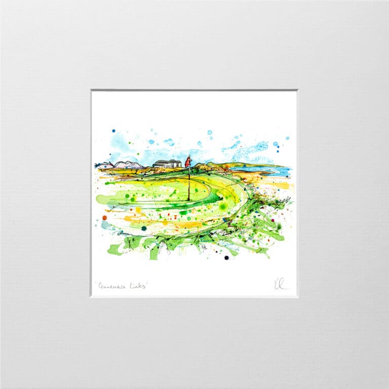 connemara small mounted print
