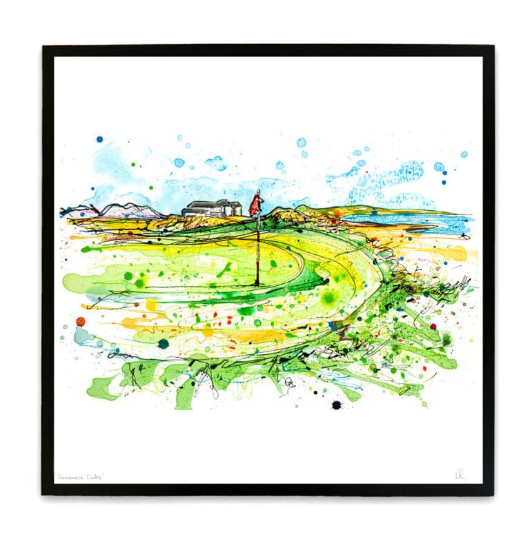 connemara large framed print