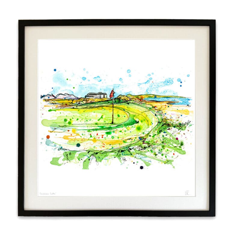 connemara large mounted and framed print