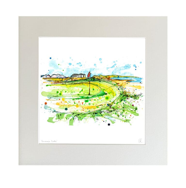 connemara medium mounted print