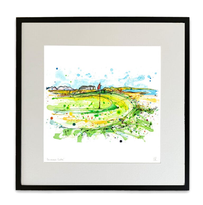 connemara medium mounted and framed print