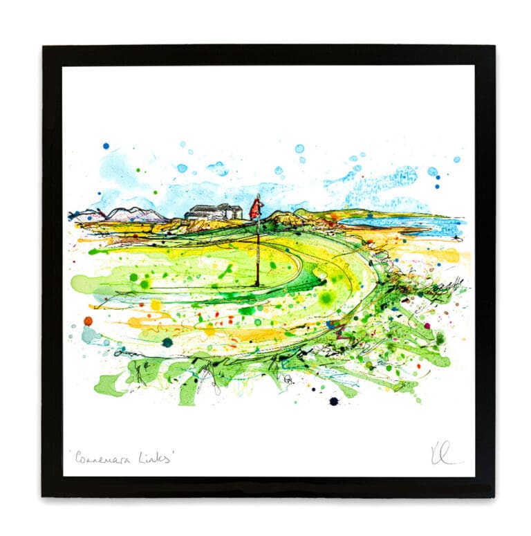 connemara small framed print