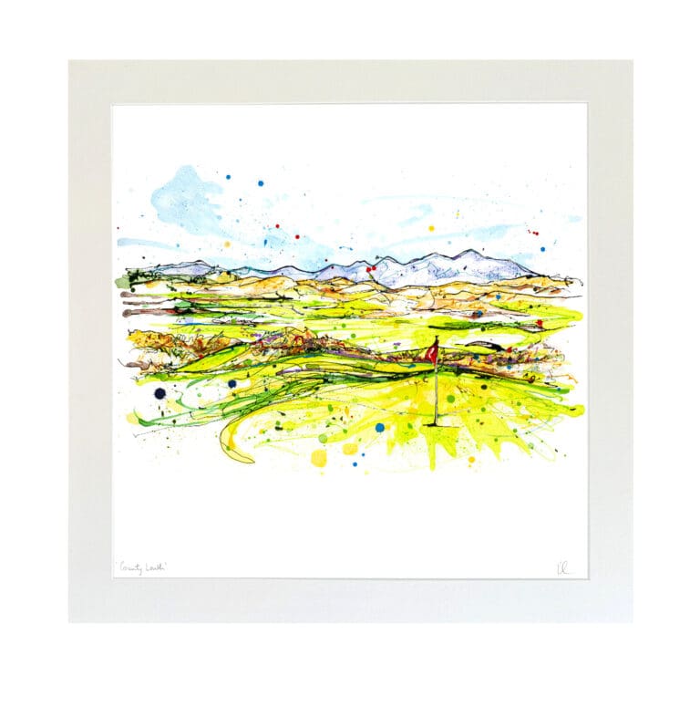 county louth large mounted print
