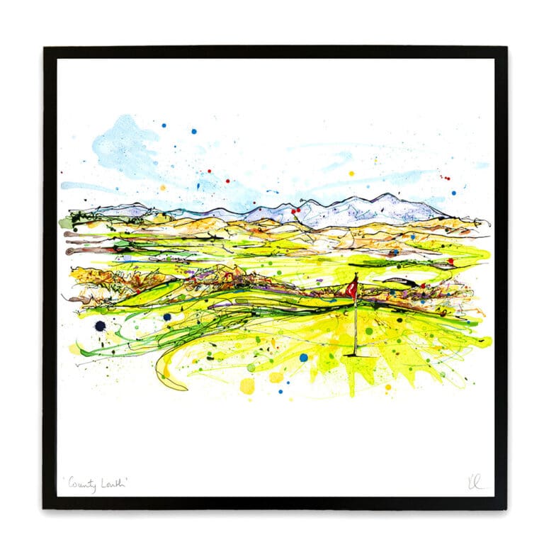 county louth medium framed print
