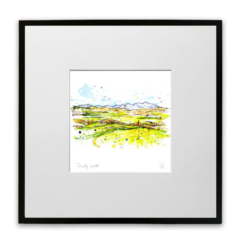 county louth small mounted and framed print