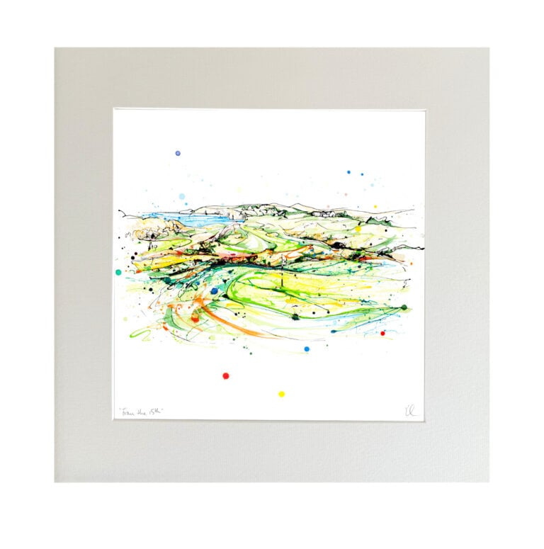 From the 15th - Royal Portrush - Golf Print - Image 6