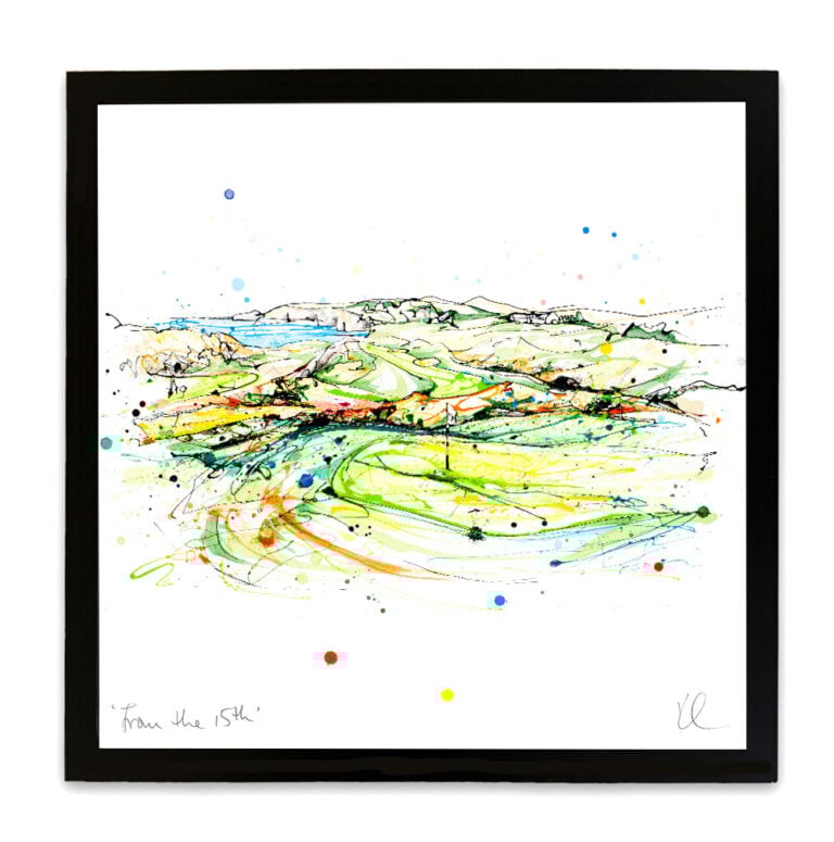 From the 15th - Royal Portrush - Golf Print - Image 8