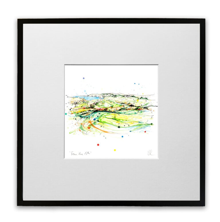 From the 15th - Royal Portrush - Golf Print - Image 7