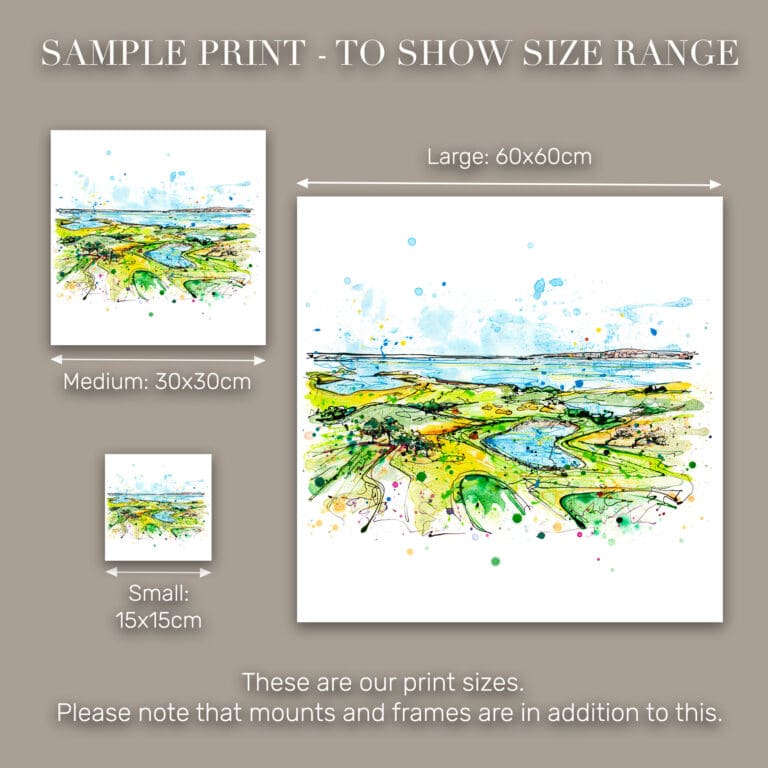 Galway Bay - Golf Print - Image 10