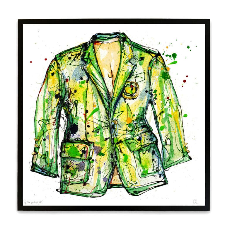 if the jacket fits large framed print