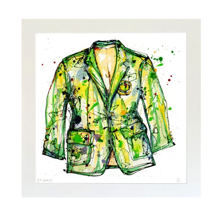if the jacket fits large mounted print