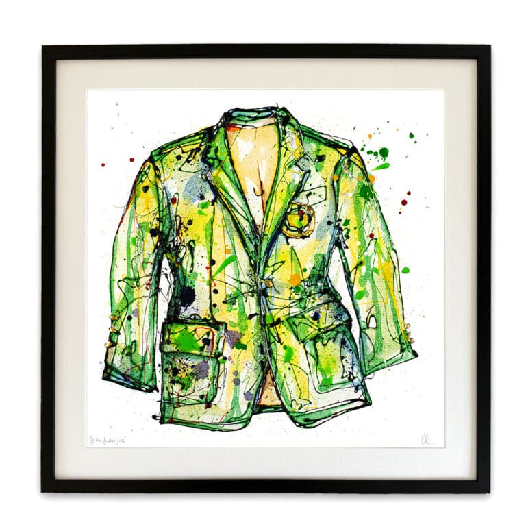 if the jacket fits large mounted and framed print