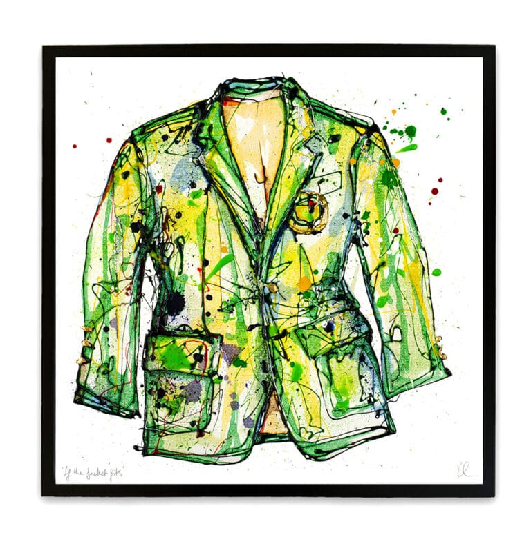 if the jacket fits medium framed print