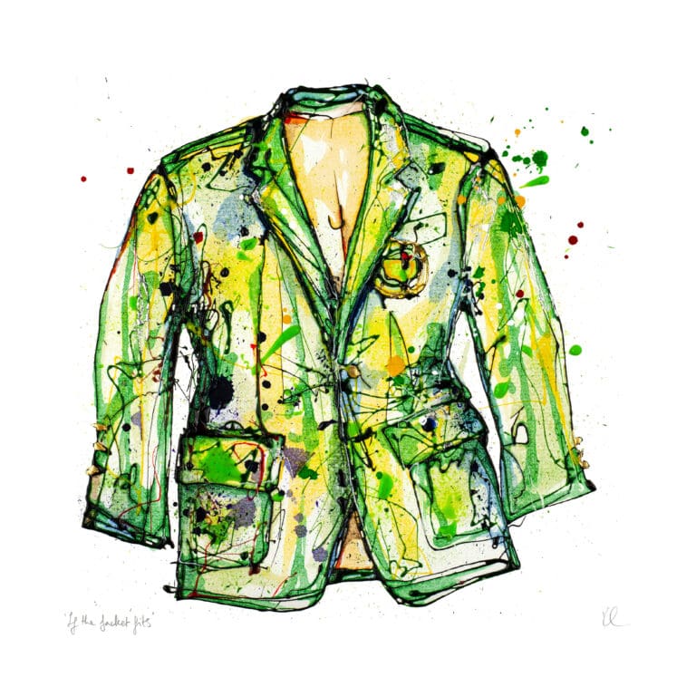 if the jacket fits medium unframed print