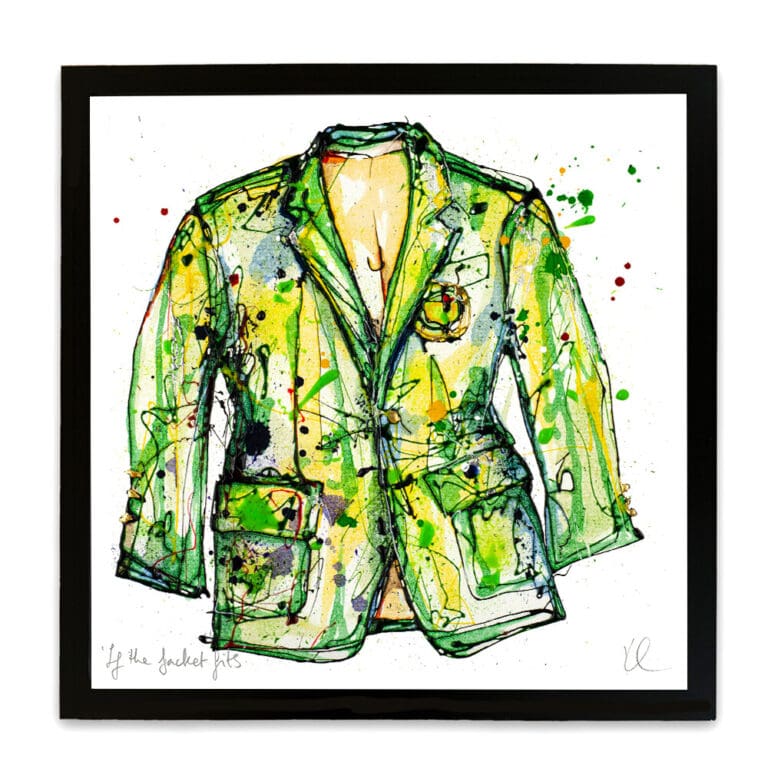 if the jacket fits small framed print
