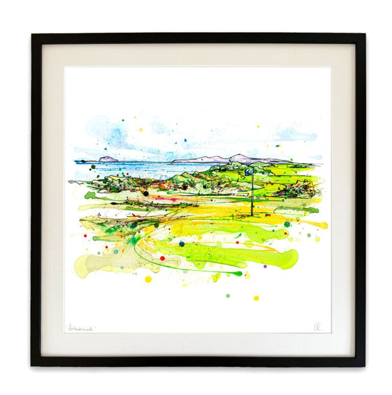 portmarnock large mounted and framed print