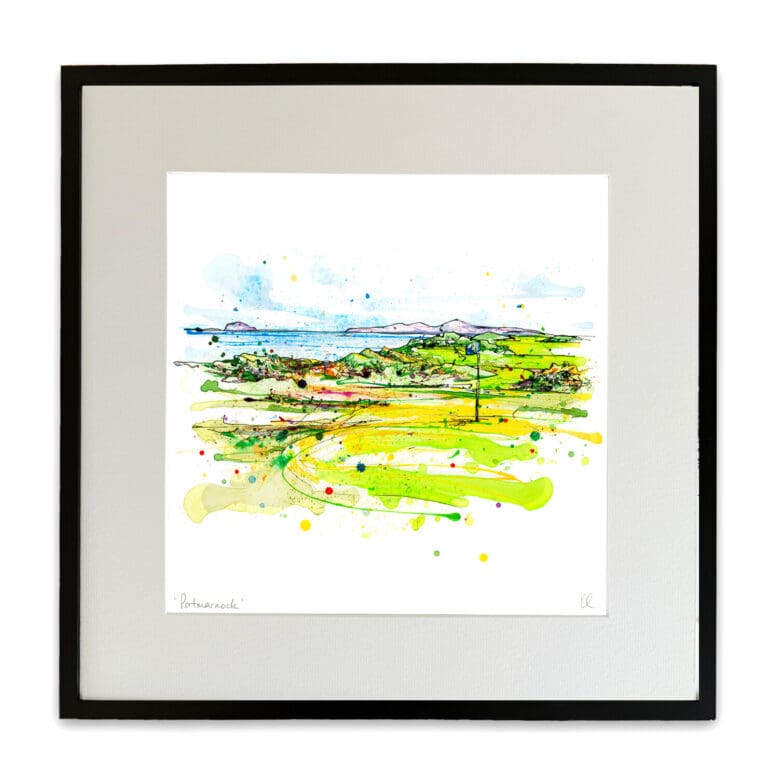 portmarnock medium mounted and framed print