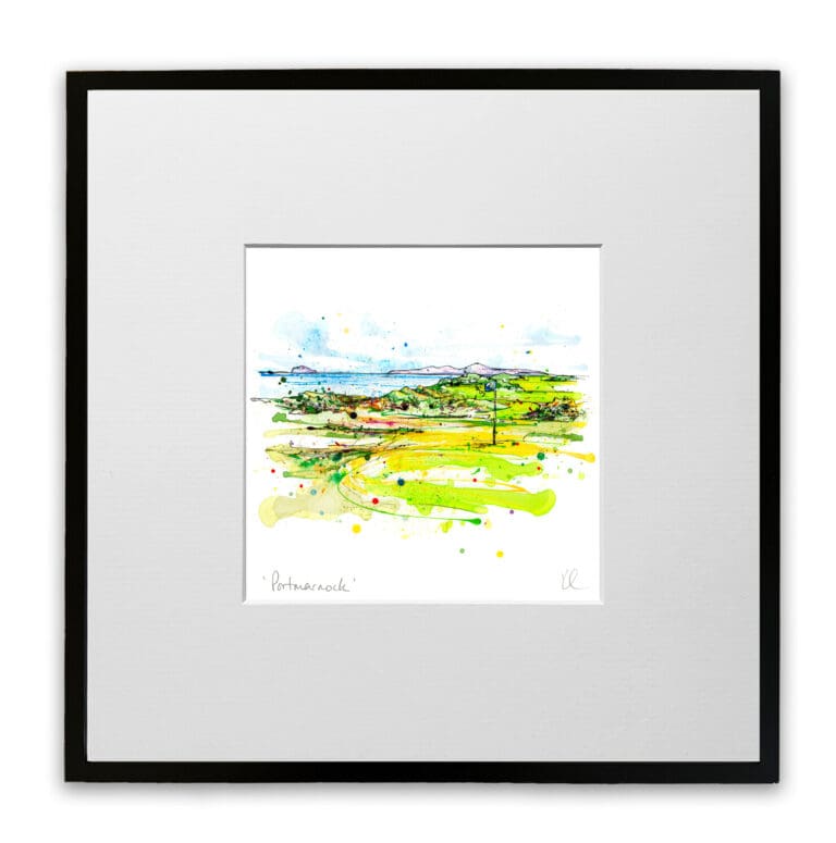 portmarnock small mounted and framed print