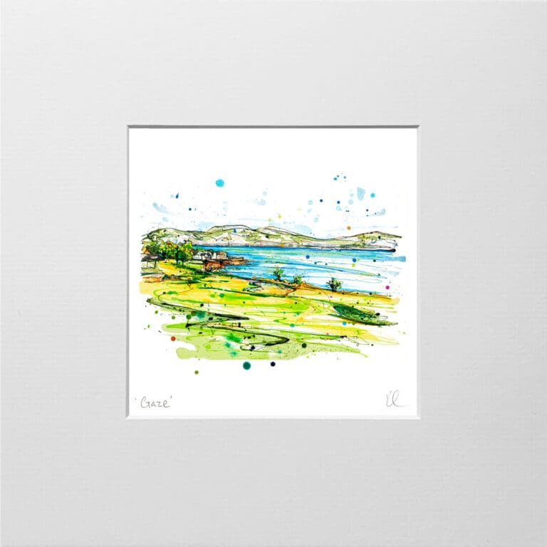 royal belfast small mounted print