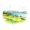 royal belfast large unframed print