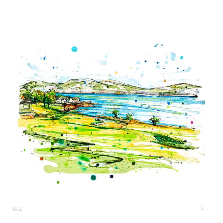 royal belfast large unframed print