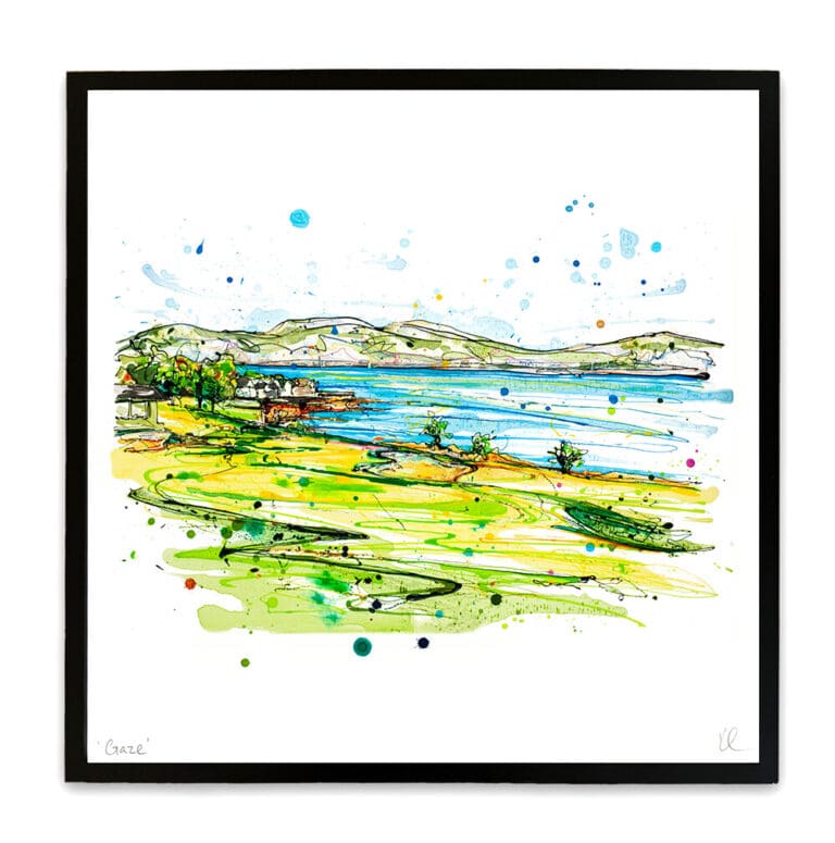 royal belfast medium framed print