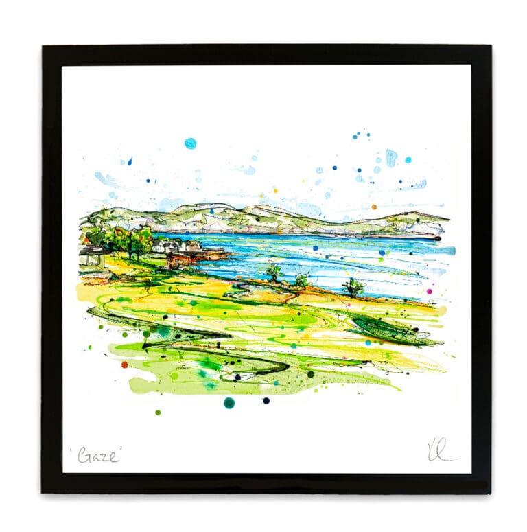 royal belfast small framed print