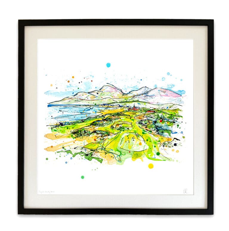 royal county down large mounted and framed print