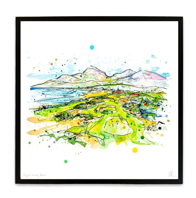 royal county down medium framed print