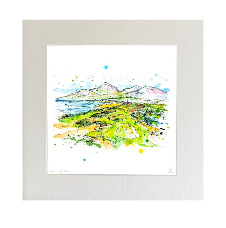 royal county down medium mounted print