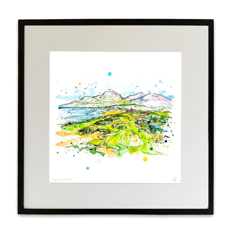 royal county down medium mounted and framed print