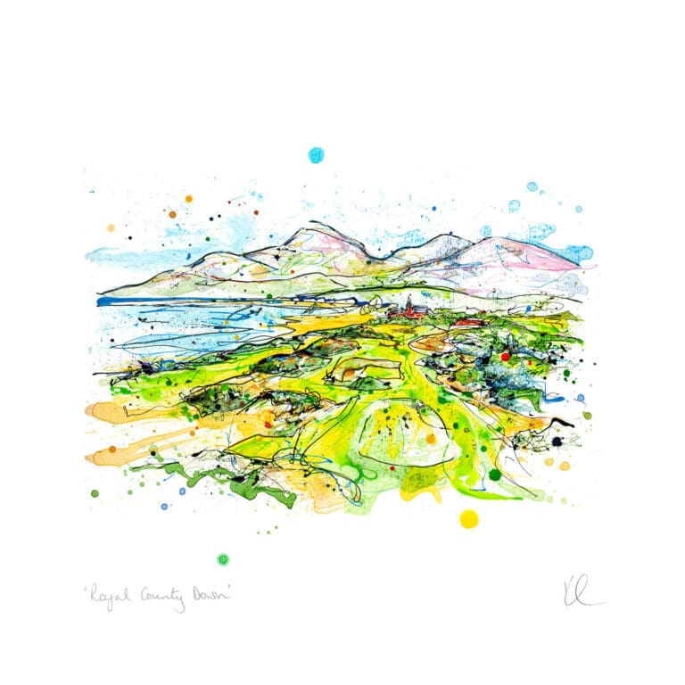 royal county down small unframed print