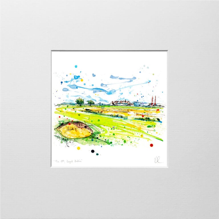 The 18th, Royal Dublin - Golf Print - Image 9