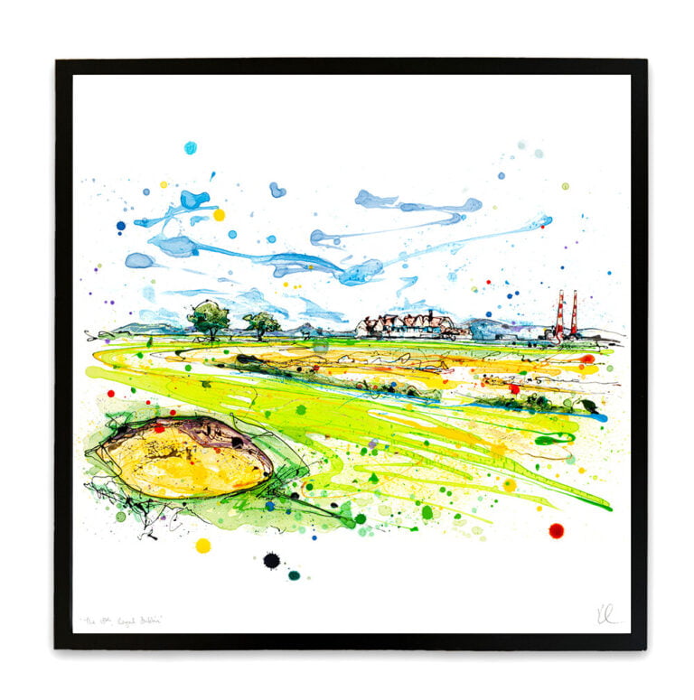 The 18th, Royal Dublin - Golf Print - Image 5