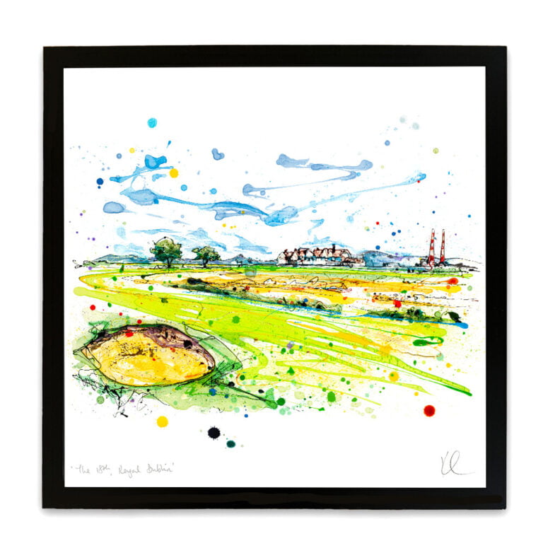 The 18th, Royal Dublin - Golf Print - Image 8