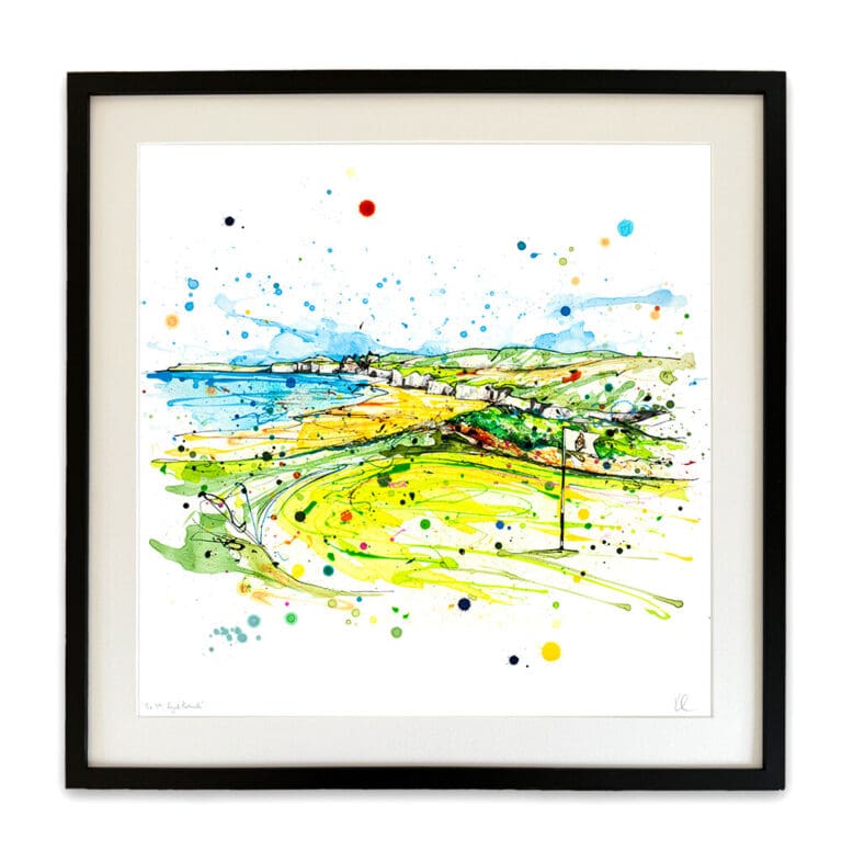 The 5th, Royal Portrush - Golf Print - Image 5