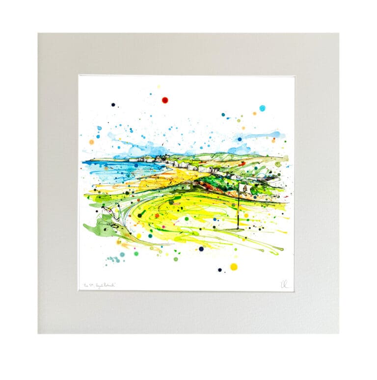 The 5th, Royal Portrush - Golf Print - Image 9