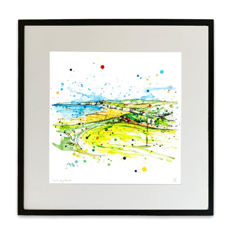 The 5th, Royal Portrush - Golf Print - Image 6