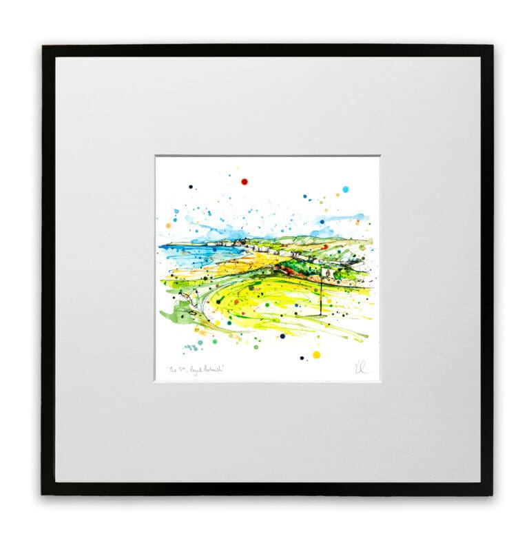 The 5th, Royal Portrush - Golf Print - Image 7