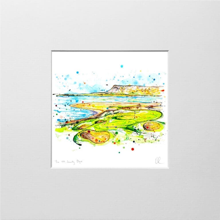 The 9th, County Sligo - Golf Print - Image 7