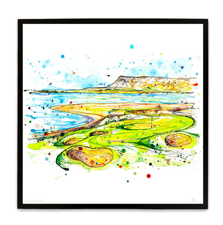 The 9th, County Sligo - Golf Print - Image 2