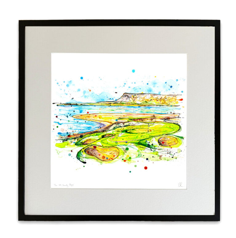 The 9th, County Sligo - Golf Print - Image 4