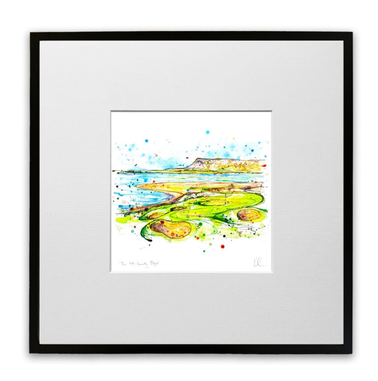 The 9th, County Sligo - Golf Print - Image 9